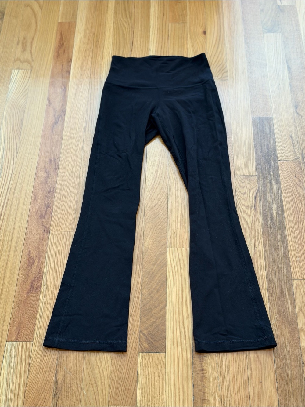 Lululemon Classic Black Pant with Slight Flare